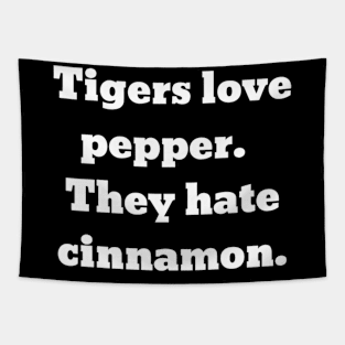 Tigers Love Pepper They e Cinnamon Tapestry