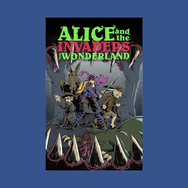 Alice and the Invaders From Wonderland by Bret M. Herholz