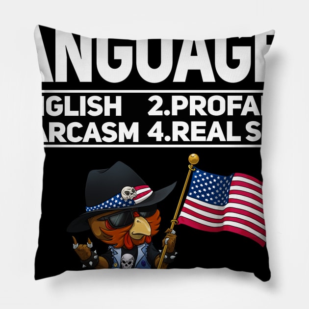 Multilingual Pillow by dammitrooster