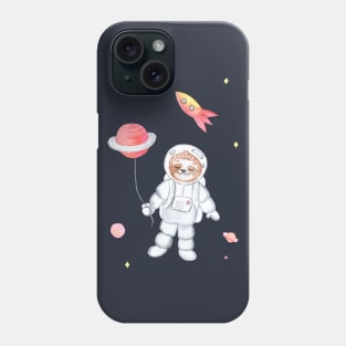 sloth in space Phone Case