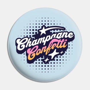 BTS Bangtan Jungkook 3D champagne confetti typography army | Morcaworks Pin