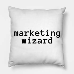 Marketing Wizard Pillow