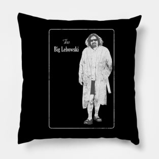 Lebowski in Frame Pillow