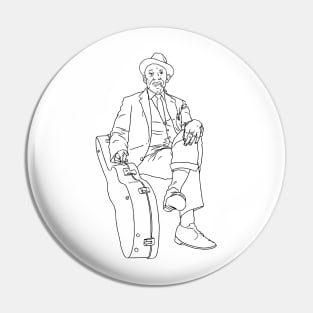 Mississippi John Hurt Pin