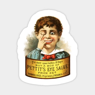 Vintage Eye Salve Advert Magnet