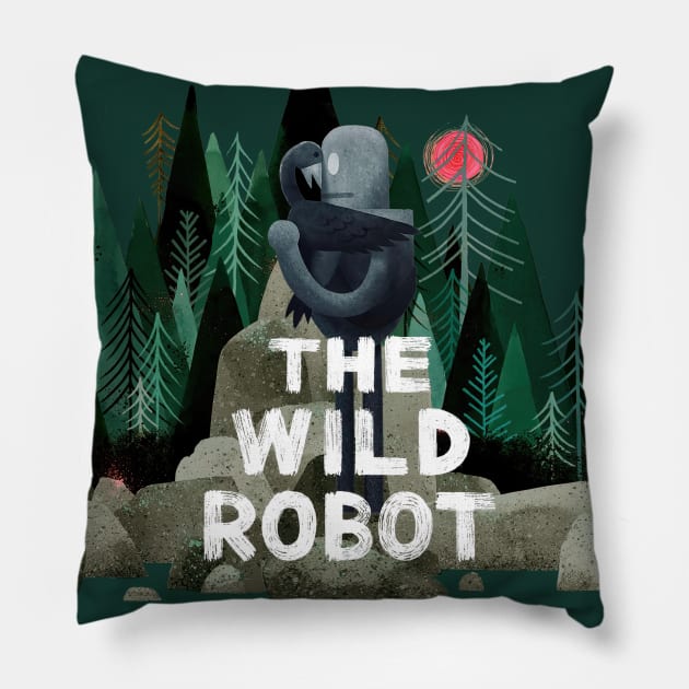 The Wild Robot Pillow by Brainstorm