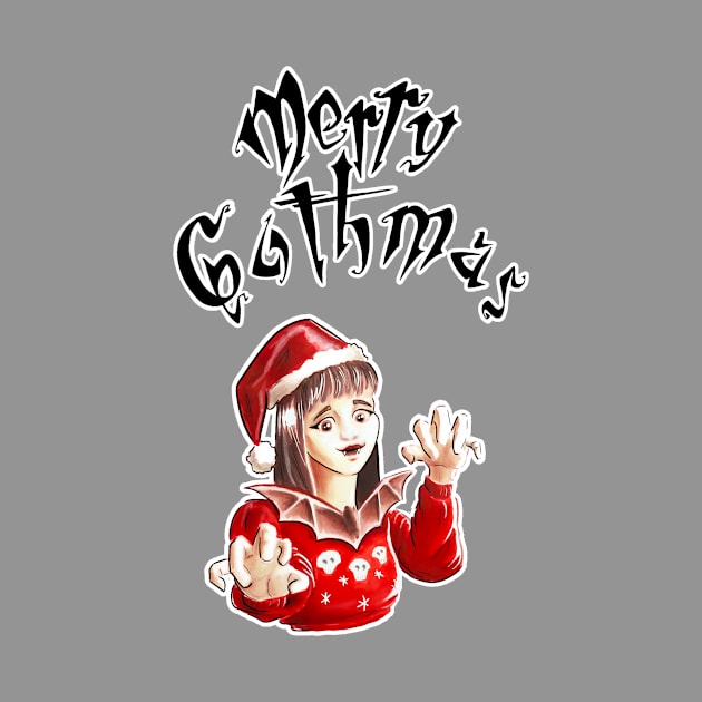 Merry gothmas creepy New year by Cleyvonslay