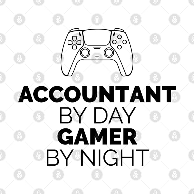 Accountant by day Gamer by night by cecatto1994