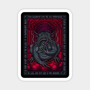 Tsathoggua Icon - Azhmodai 22 Magnet