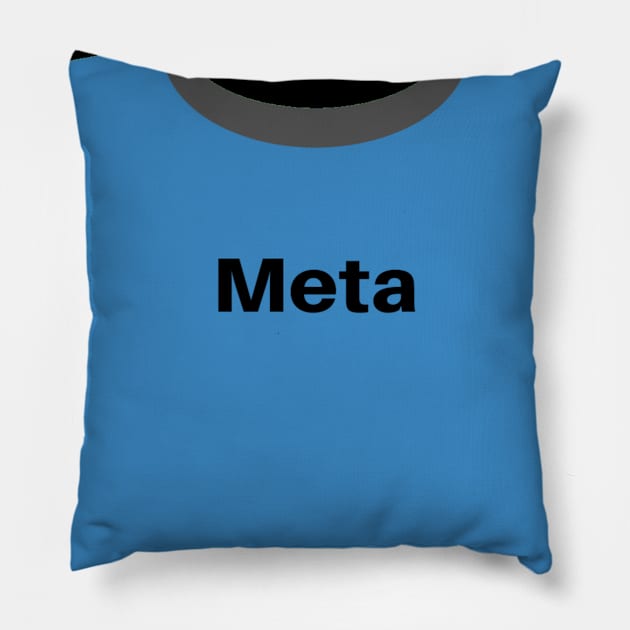 Meta Pillow by partnersinfire