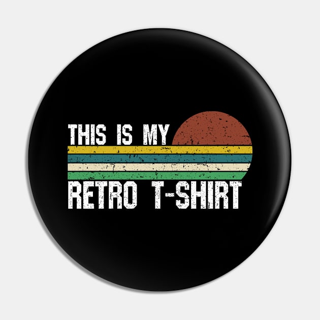 This is my Retro T-Shirt Pin by Bestseller