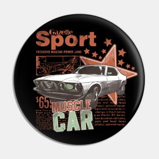 Classic Sport Fast Car Pin