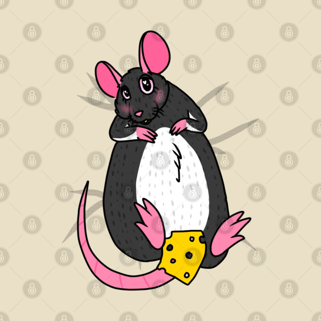 Rat Dakimakura (Version 3) by Rad Rat Studios