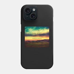 Important Words landscape Phone Case