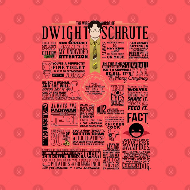 The Wise Words of Dwight Schrute by huckblade