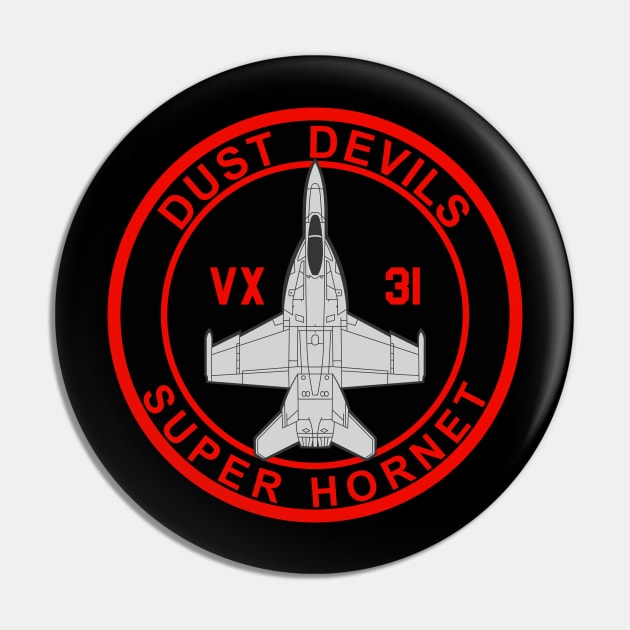 VX-31 - Dust Devils - Super Hornet Pin by MBK