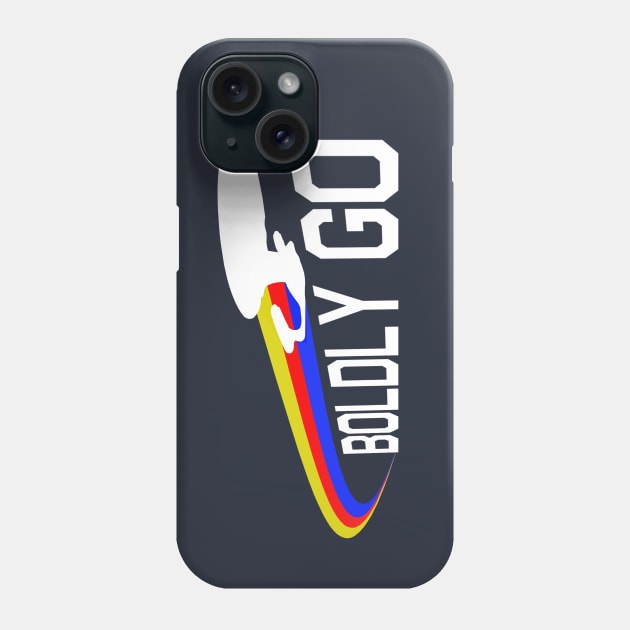 Boldly Go Phone Case by PopCultureShirts
