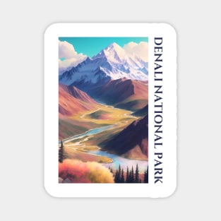 denali national park Magnet