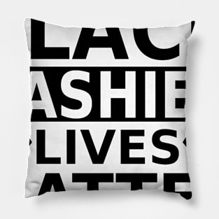 Black Cashier Lives Matter, Black History Month Cashiers , BLM Anti Racism Pillow