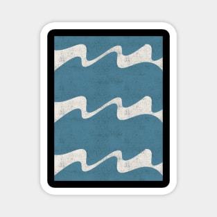 Blue Sea Wave Summer Holiday Magnet