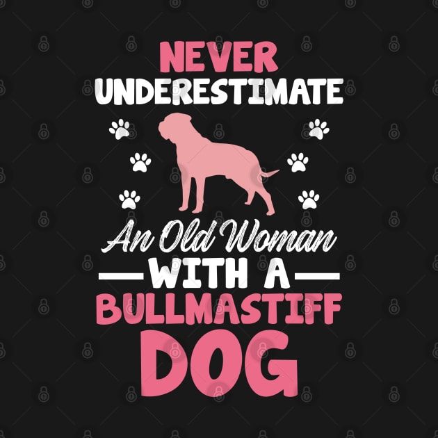 Bullmastiff Owner Gift Bullmastiff Design Middle Aged Owner by InnerMagic