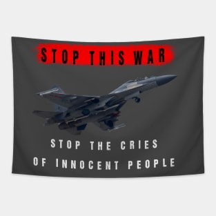 please stop this war Tapestry