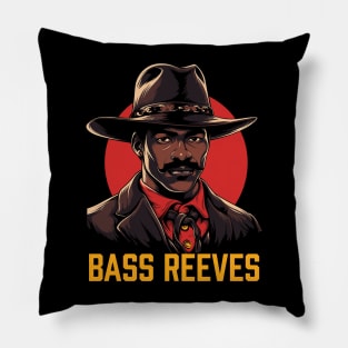 Bass Reeves - The Original Lone Ranger Pillow