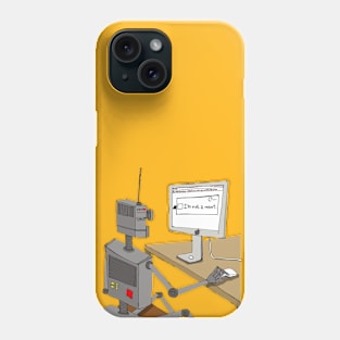 Robot Captcha Phone Case