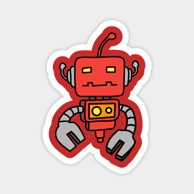 Lonelybot2 Magnet by Tormentisomnia13