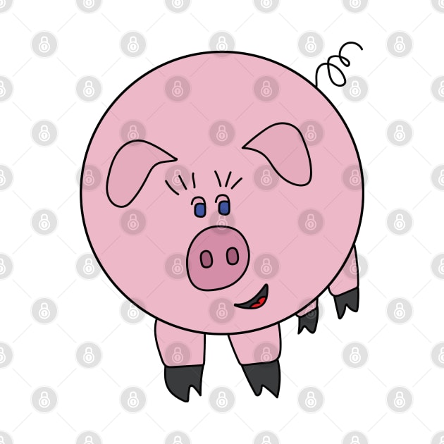 Cute Chubby Pig by DiegoCarvalho