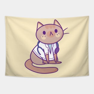 Doctor Cat Tapestry