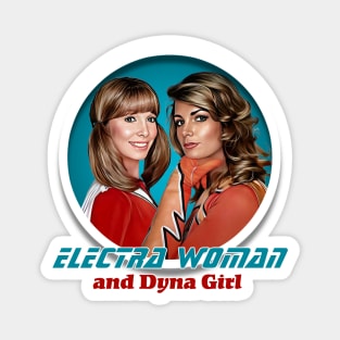 Electra Woman and Dyna Girl Magnet