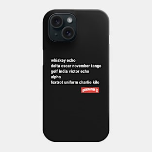 WDGAF Phone Case