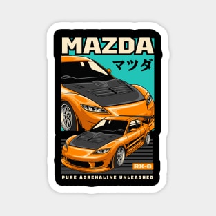 RX-8 Nostalgia Magnet