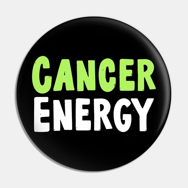 Cancer energy Pin by Sloop