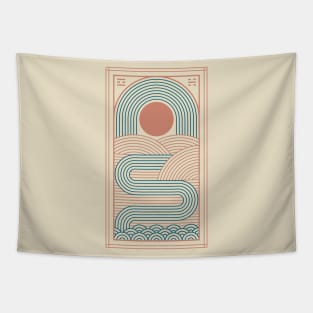 Zen River Tapestry