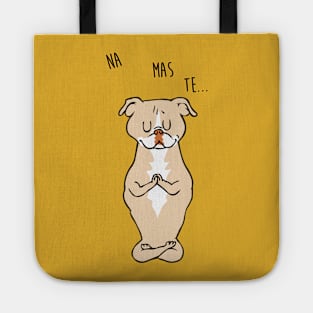 NAMASTE American Pit Bull Terrier Tote