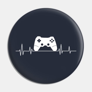 gamer heartbeat ,Gaming heartbeat Pin