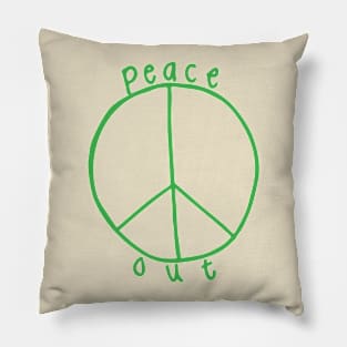 peace out Pillow