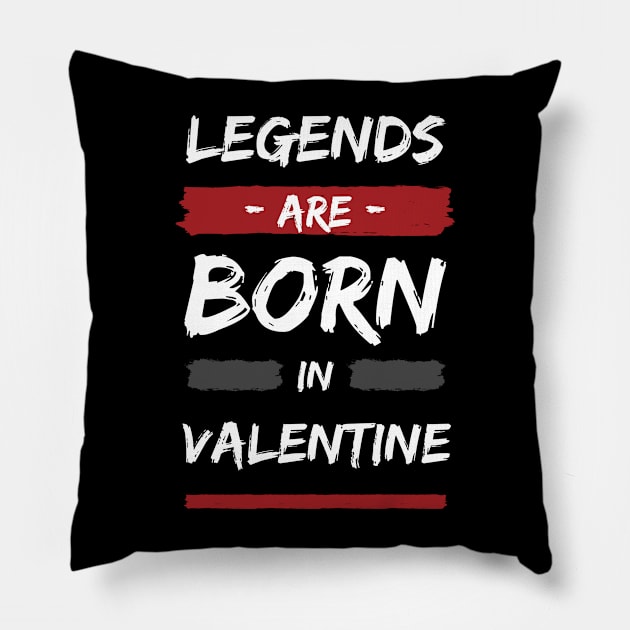 Valentine birthday Pillow by Zitargane