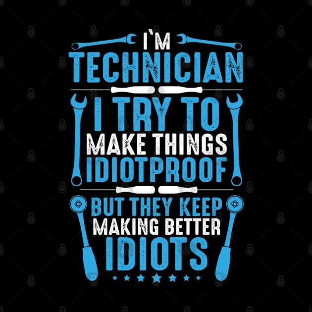 In-House Technician Company Technician Gift by Krautshirts