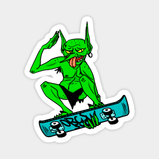 Goblin skater #2 Magnet