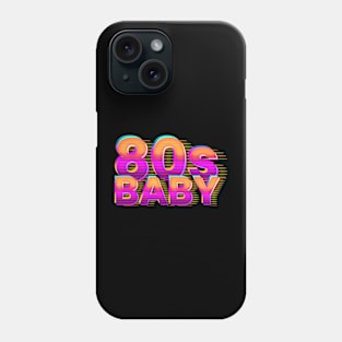 80s BABY - retro type Phone Case