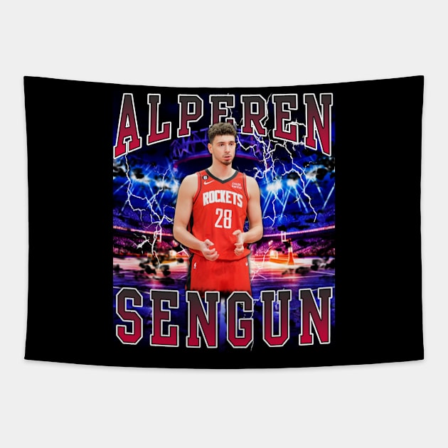 Alperen Sengun Tapestry by Gojes Art