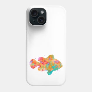 Clown Fish Watercolor Painting Phone Case