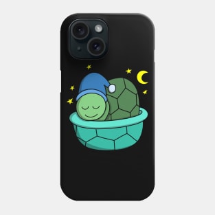 Cute Sleepy Turtle Phone Case