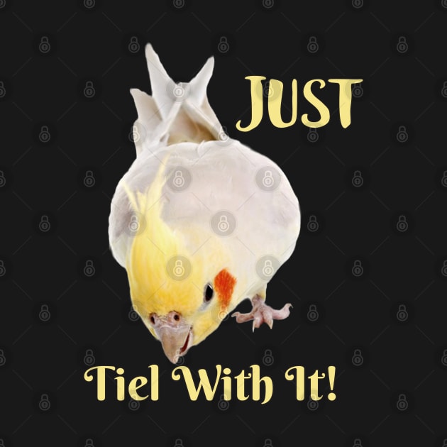 Cockatiel Parrot , Just Tiel With It! by Einstein Parrot