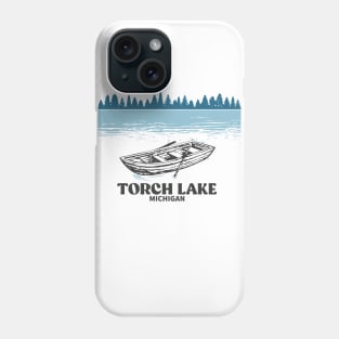 torch lake Michigan Phone Case