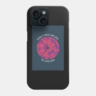 JPL/NASA Perseverance Parachute "600 miles to Chicago" Request Poster #2 Phone Case