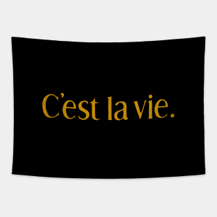 C'est La Vie Tapestry